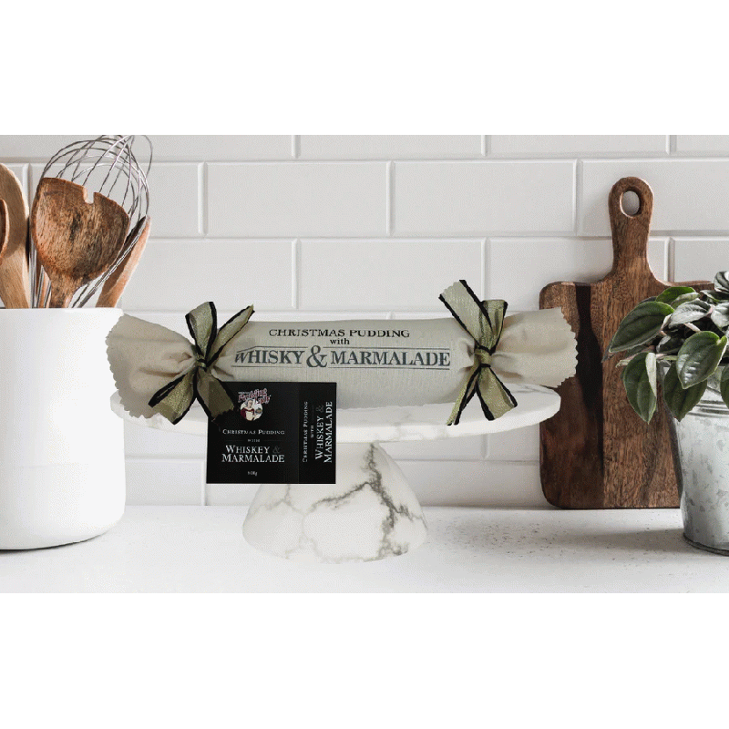 Whisky And Marmalade Christmas Pudding 800g