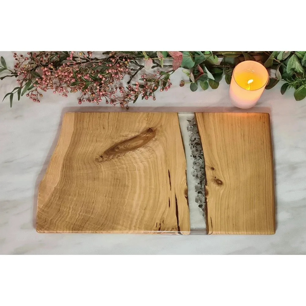 ClearCrystal Cheese Board
